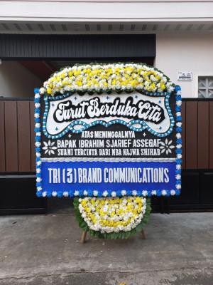 Papan Bunga Duka di Sitamiang Baru